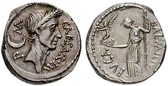 Caesar denár